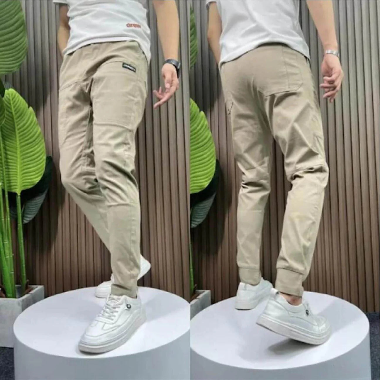 Premium Stretch Cargo Jeans – Comfort Meets Style