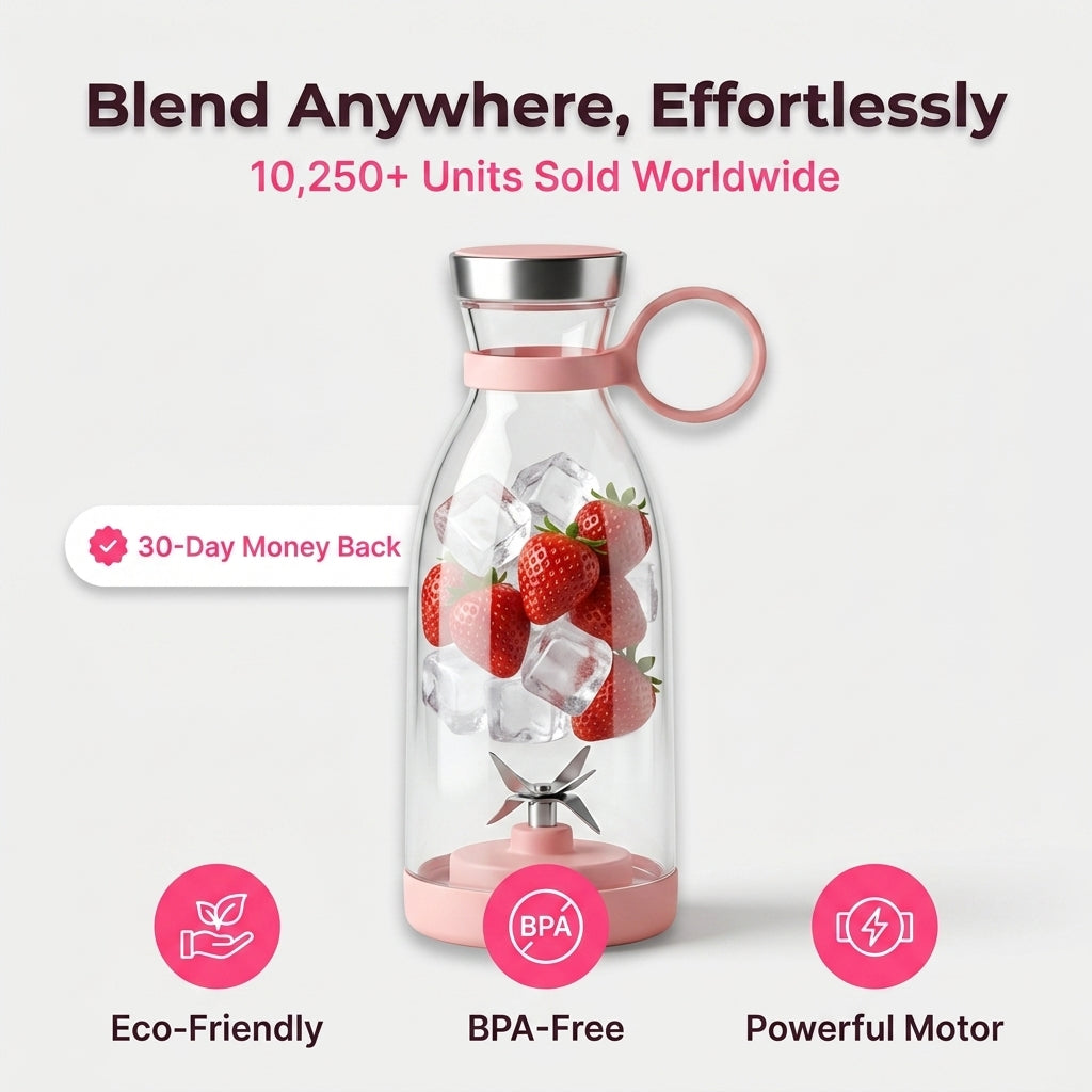 JuiceGo™ – Effortless Smoothies On-the-Go