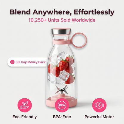 JuiceGo™ – Effortless Smoothies On-the-Go