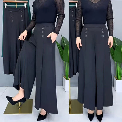 Elegant Wide-Leg Pants - Instantly flatters your figure