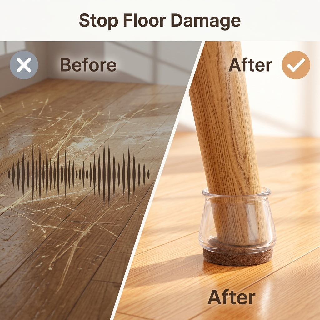 Easy Fit Leg Protectors™ – Protect Your Floors, Enhance Your Furniture