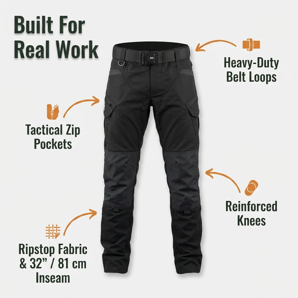 Pracovní kalhoty Heavy Duty — Odolné pro práci, pohyb i každodenní nošení