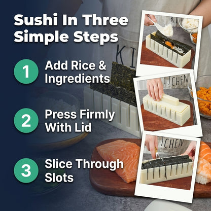Sada na rolování sushi — perfektní domácí sushi rolky bez nepořádku