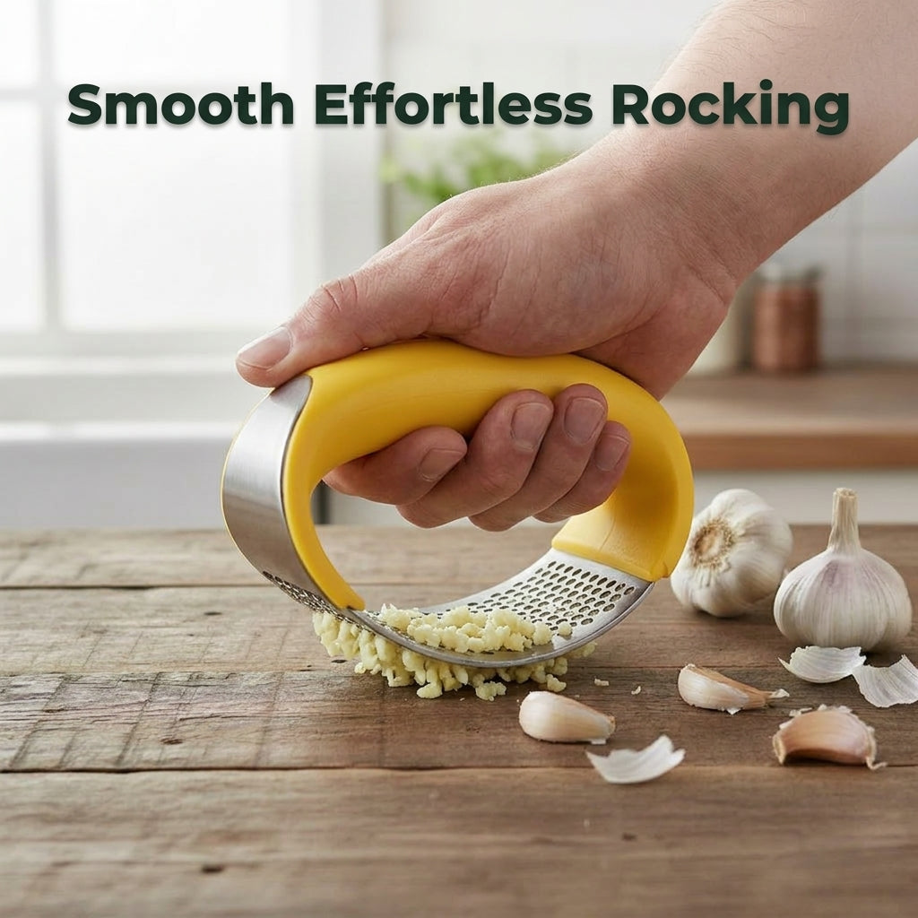 EasyCrush™ 6-Color Garlic Press – Quick, Clean & Comfortable