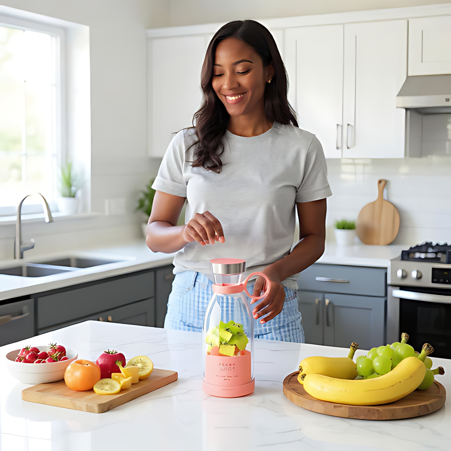 JuiceGo™ – Effortless Smoothies On-the-Go