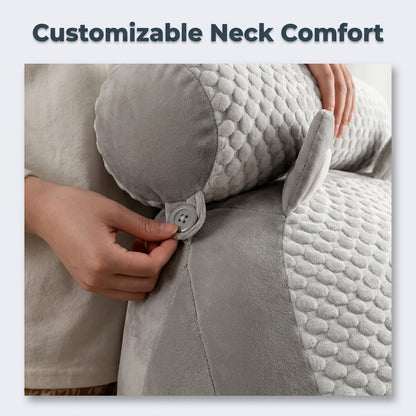 Back & Neck Comfort Pillow — Cloud-Like Support For Bed, Sofa & Floor Relaxation