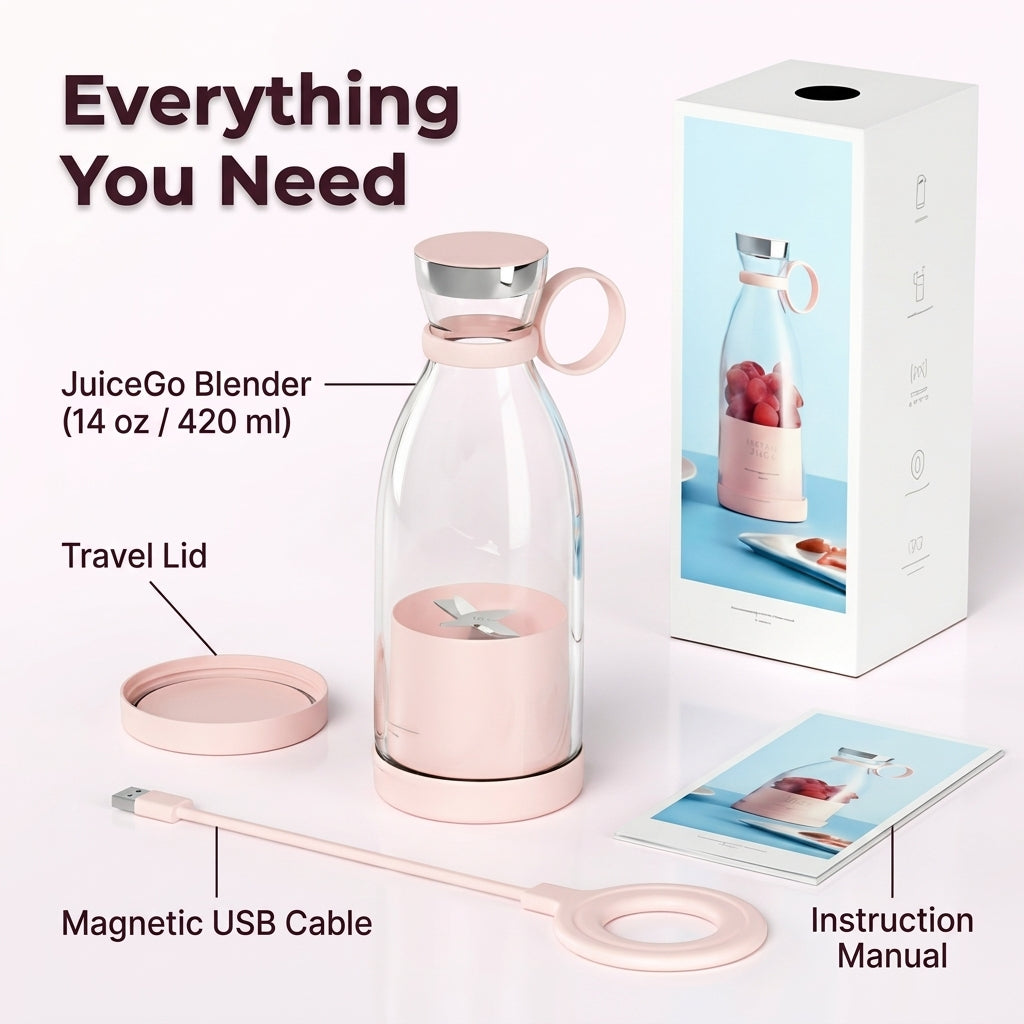 JuiceGo™ – Effortless Smoothies On-the-Go