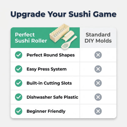 Sada na rolování sushi — perfektní domácí sushi rolky bez nepořádku