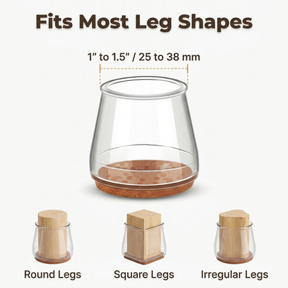 Easy Fit Leg Protectors™ – Protect Your Floors, Enhance Your Furniture
