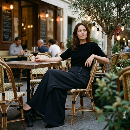 Elegant Wide-Leg Pants - Instantly flatters your figure