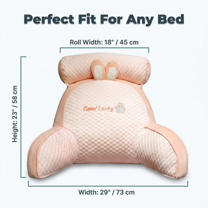 Back & Neck Comfort Pillow — Cloud-Like Support For Bed, Sofa & Floor Relaxation