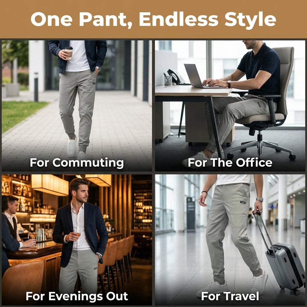 Premium Stretch Cargo Jeans – Comfort Meets Style